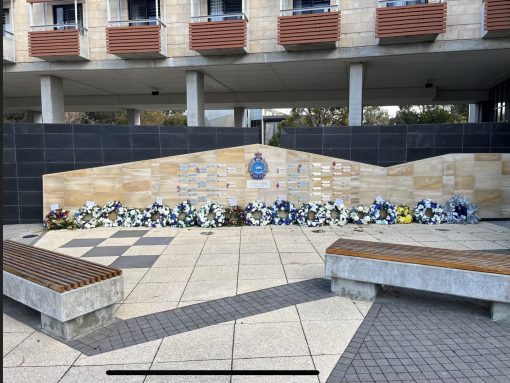 Anthony WOODS - Floral tribute