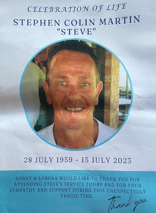 Stephen Colin MARTIN