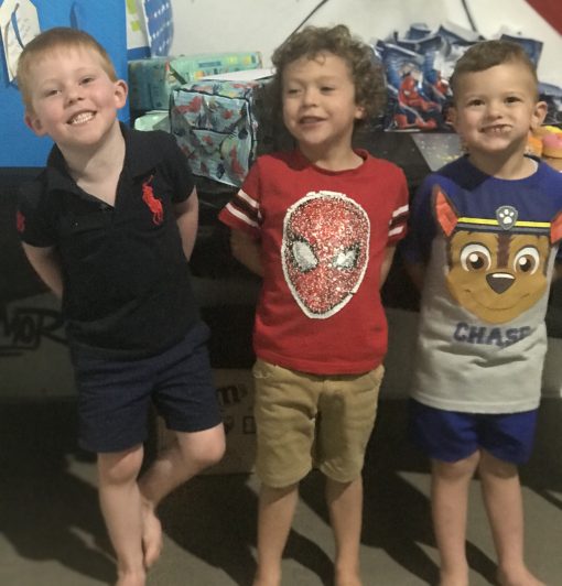 Liam TRAVERS, ?, Charlie TRAVERS