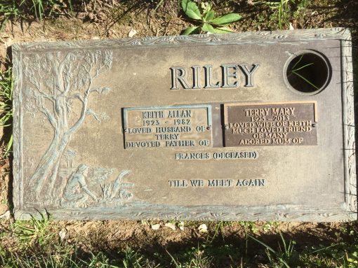 Keith Allan Joseph RILEY, Keith RILEY