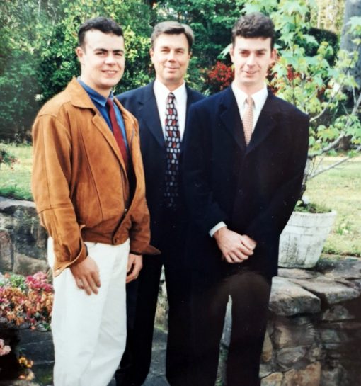 Philip Stephen McCORMICK 01 - NSWPF - 16966 - Died 26 Dec 2023 & his two sons.