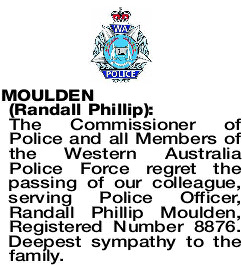 Randall Phillip MOULDEN. Randall MOULDEN